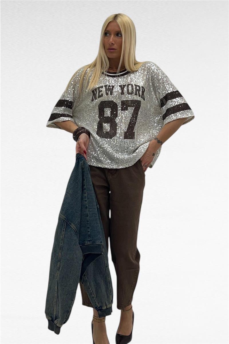 maglia in paillettes  ny87